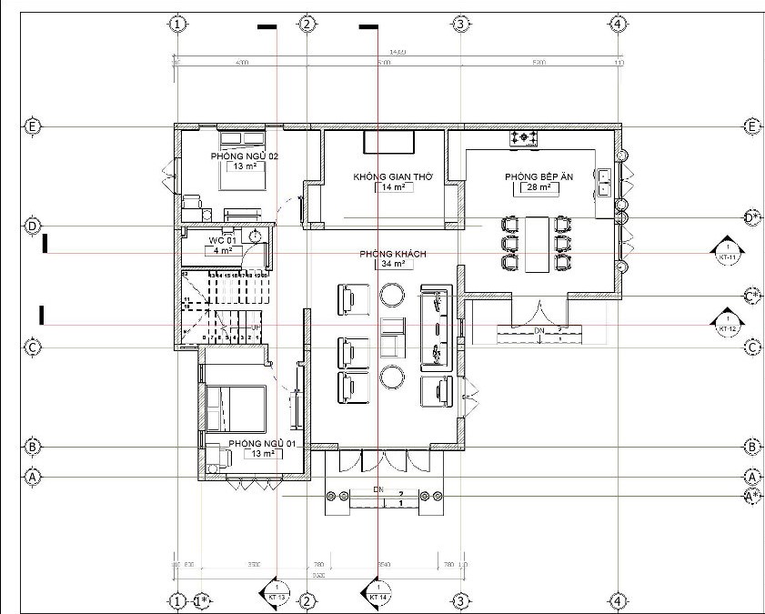 cách đọc bản vẽ, bản vẽ kiến trúc, hướng dẫn đọc bản vẽ, học đọc bản vẽ